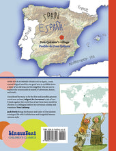 Load image into Gallery viewer, Here is the back cover with a map of Spain.